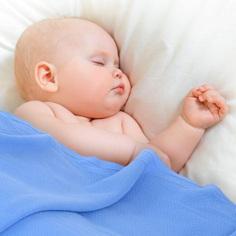 Little Dedi® – Knitted baby blanket - 80x100 cm (OEKO-TEX)
