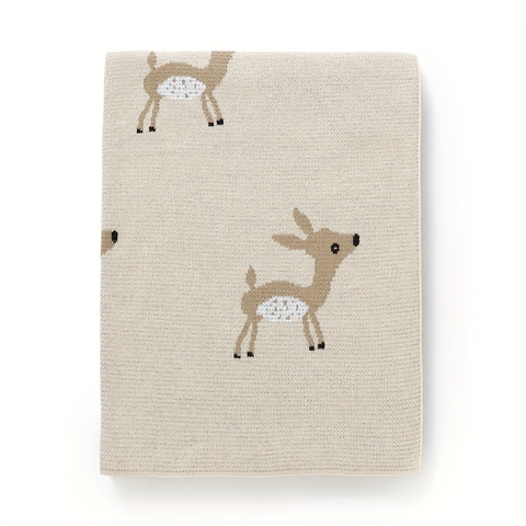 Babydecke Stricken Kinderwagen