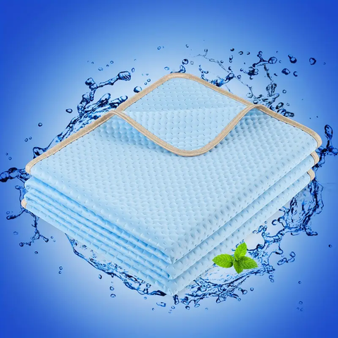 Sommer-Kühldecke zum Schlafen – 200×230 cm, atmungsaktiv, leicht, getestet, Kühldecke fürs Bett und für Hitzeschläfer