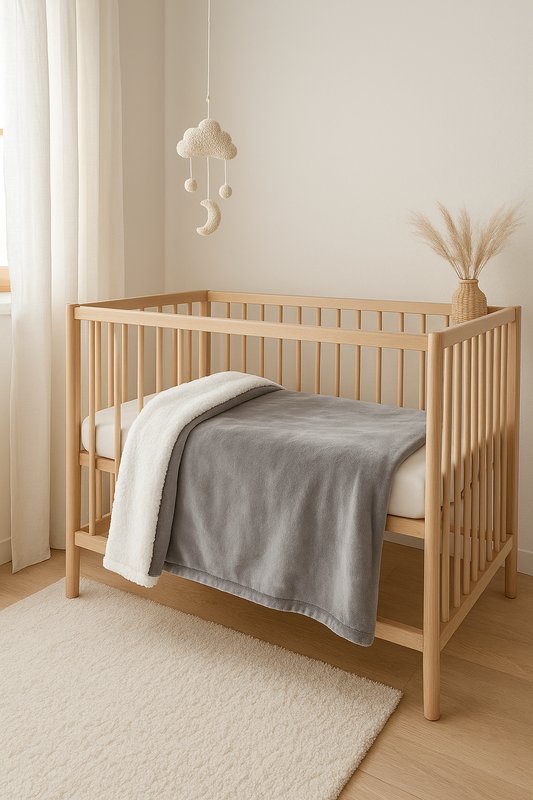 Wunderschöne Sherpa-Kuscheldecke