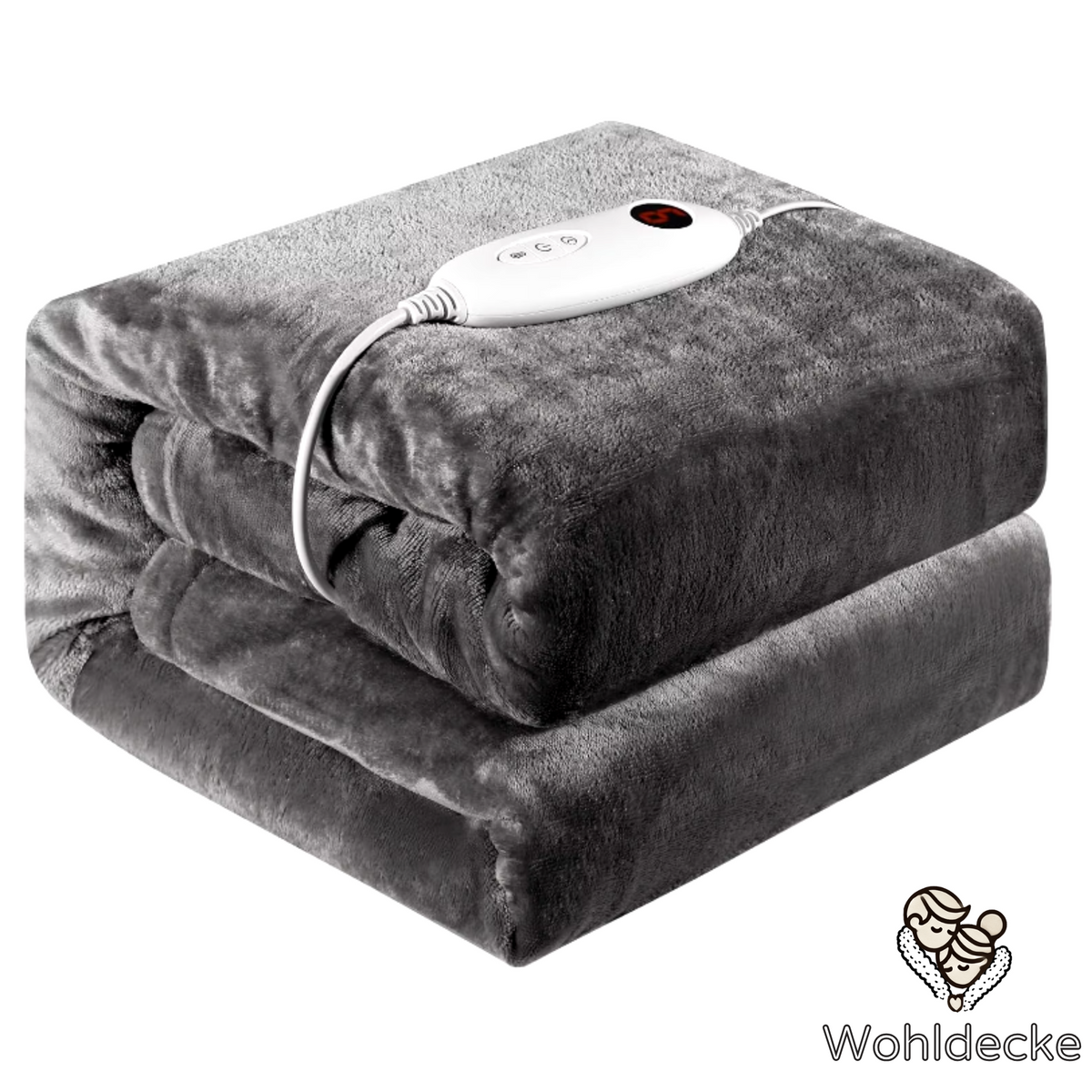 Weiche Sherpa-Heizdecke - 6 Temperaturstufen