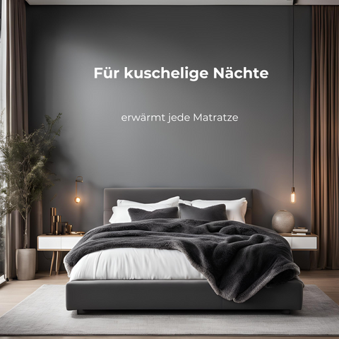 Weiche Sherpa-Heizdecke - 6 Temperaturstufen