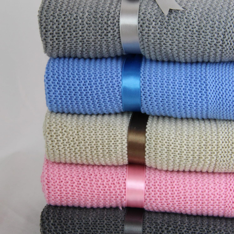 Little Dedi® – Knitted baby blanket - 80x100 cm (OEKO-TEX)
