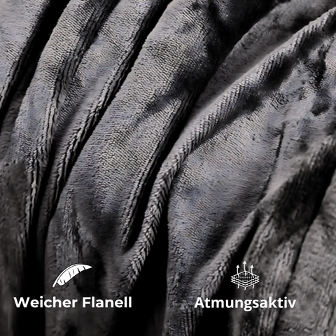 Weiche Sherpa-Heizdecke - 6 Temperaturstufen