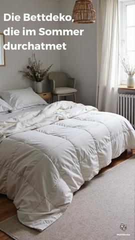 Siebenschläfer blanket – breathable and light for the summer