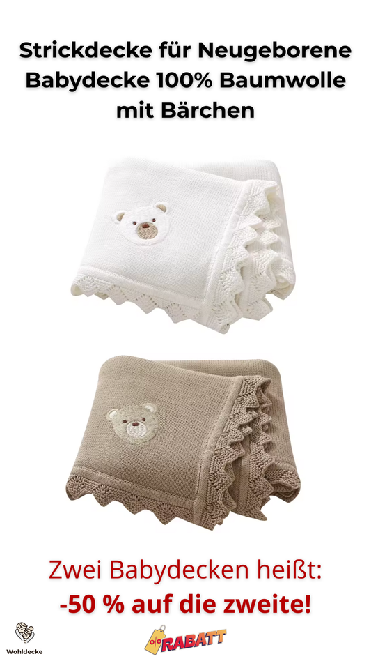 babydecke-baumwolle-100-suesses-bar-muster-strickdecke-fur-neugeborene-black-friday-rabatt