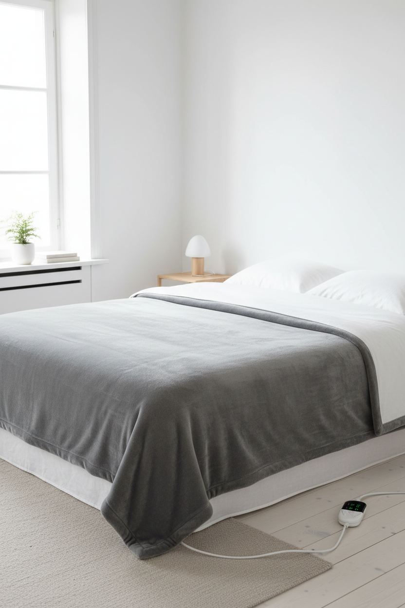 elektrische Heizdecke aus Baumwolle-fuer Bett