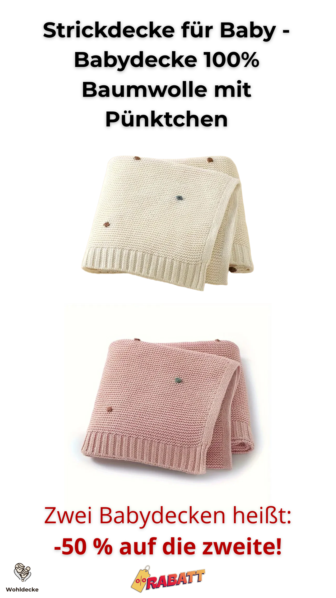 strickdecke-baby-babydecke-baumwolle-mit-pompons-black-friday-rabatt